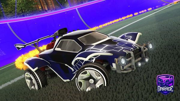 A Rocket League car design from DBuckets