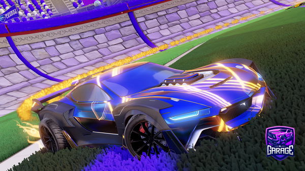 A Rocket League car design from Indiewowow9wowpw