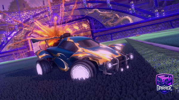 A Rocket League car design from Mo7amad-_-XR