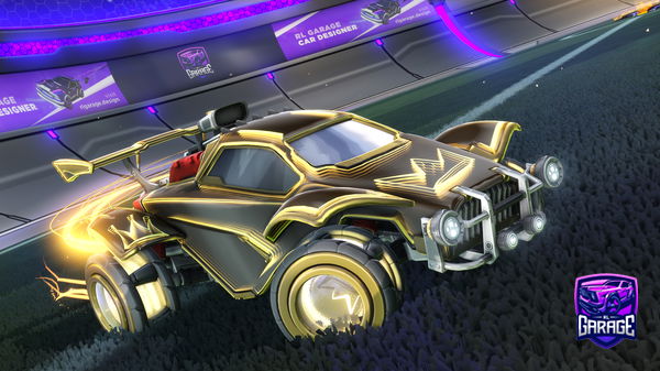 A Rocket League car design from RYZN-FROSTYBISCUIT