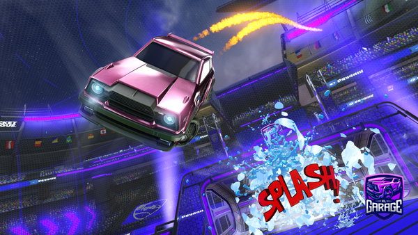 A Rocket League car design from NewTensa