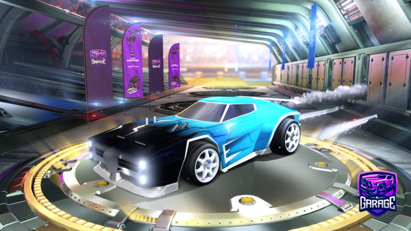 A Rocket League car design from Electricbull1