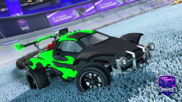 A Rocket League car design from zombaYt