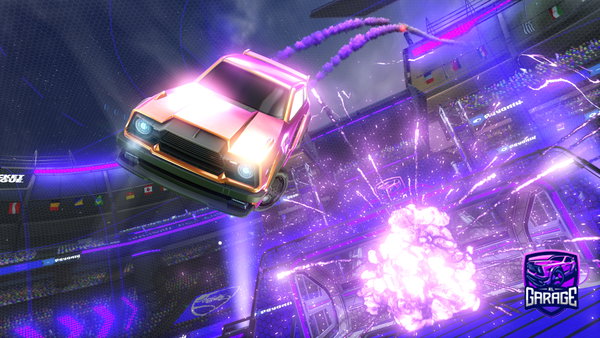 A Rocket League car design from charliekhow