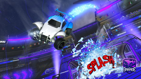 A Rocket League car design from gtagpro666