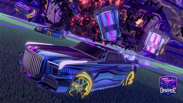 A Rocket League car design from fatetheonly