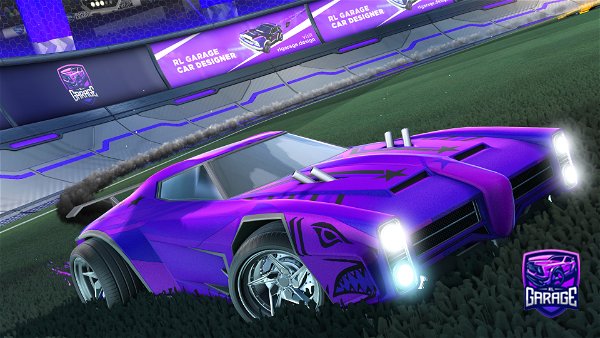 A Rocket League car design from THEB33RMAN8086