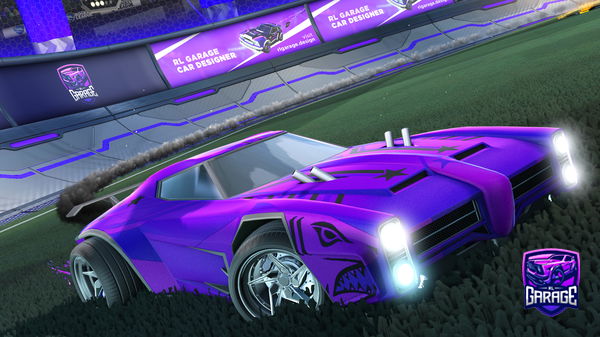 A Rocket League car design from THEB33RMAN8086