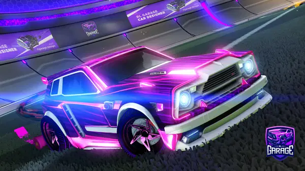 A Rocket League car design from baz_