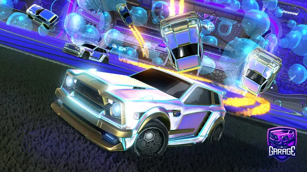 A Rocket League car design from bbone99can