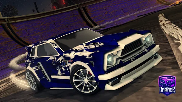 A Rocket League car design from avX_Galaxy