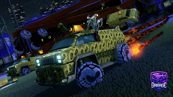 A Rocket League car design from The_W0lff