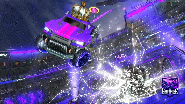 A Rocket League car design from itsarielity