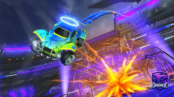 A Rocket League car design from Stendo