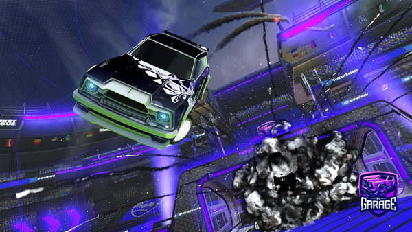 A Rocket League car design from Hexaal