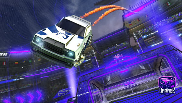 A Rocket League car design from H-_-king2010