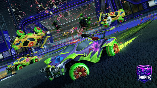 A Rocket League car design from Kirbyrocket