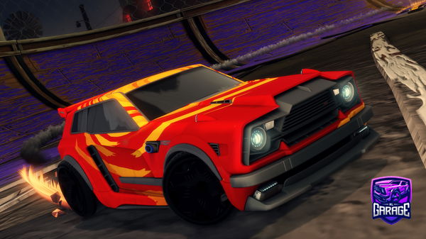 A Rocket League car design from always_12