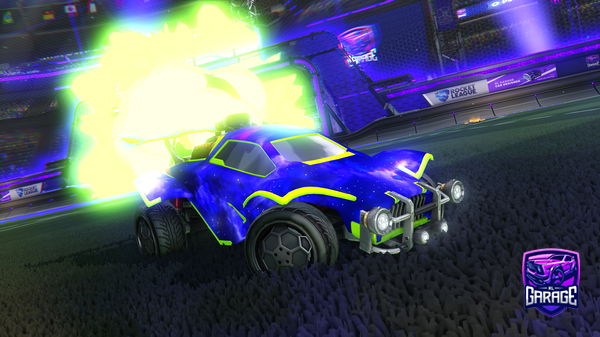 A Rocket League car design from WonderOfficial