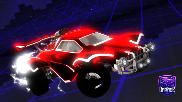A Rocket League car design from FrogzPVPz