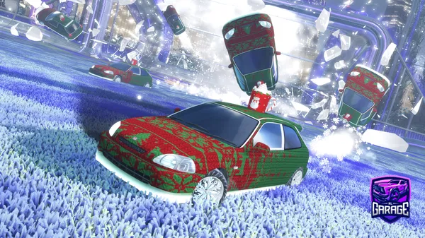 A Rocket League car design from ninja75312