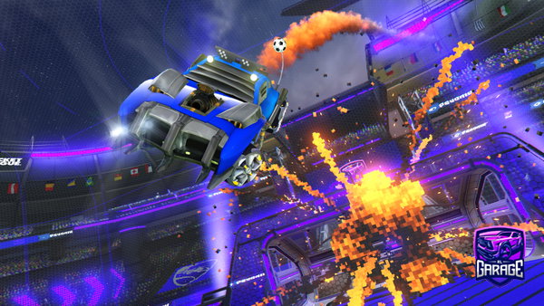 A Rocket League car design from Piper3000