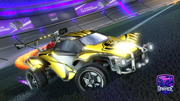 A Rocket League car design from KayTow