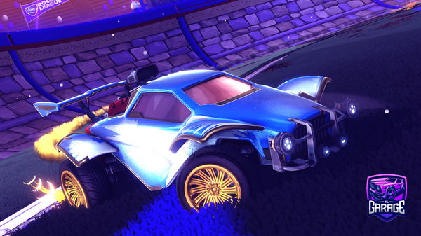 A Rocket League car design from Hynexor