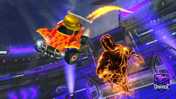 A Rocket League car design from Yonderdesert850