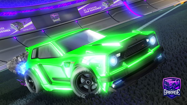 A Rocket League car design from NotFarhad