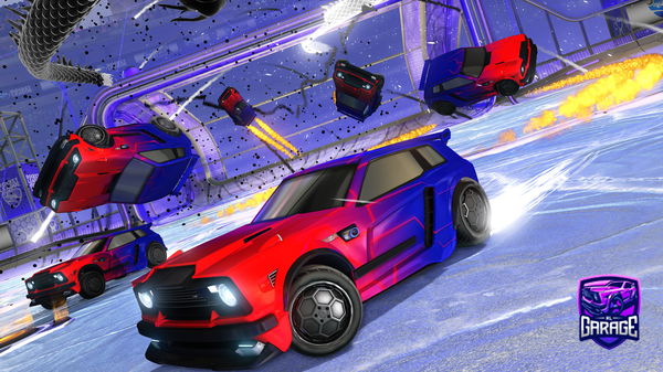 A Rocket League car design from whitxddie