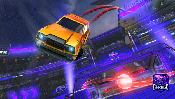 A Rocket League car design from Eikizao