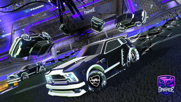 A Rocket League car design from DerGoofy09