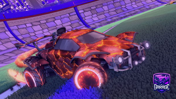 A Rocket League car design from viniers