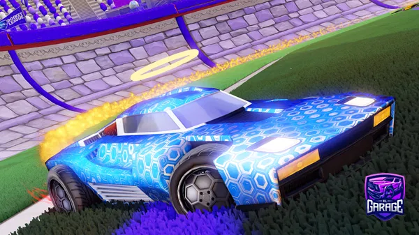 A Rocket League car design from leoshredz