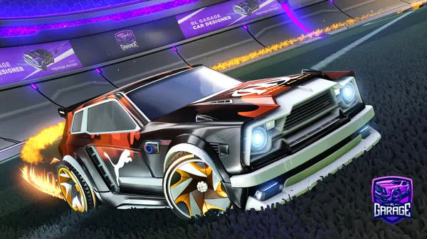 A Rocket League car design from Fster21