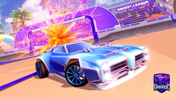 A Rocket League car design from simiploufz