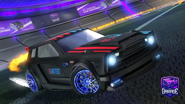 A Rocket League car design from Pl4yer1