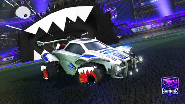 A Rocket League car design from hazardkill723