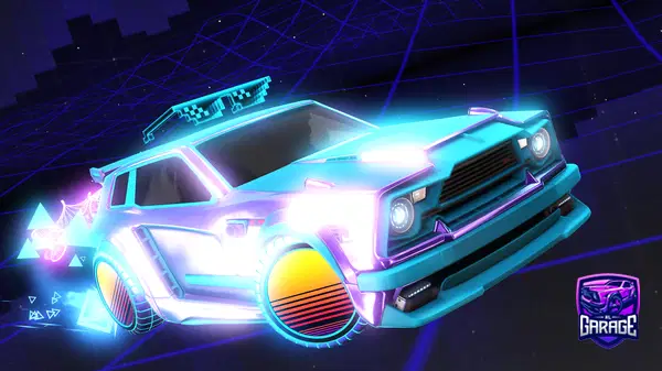 A Rocket League car design from LuciDream