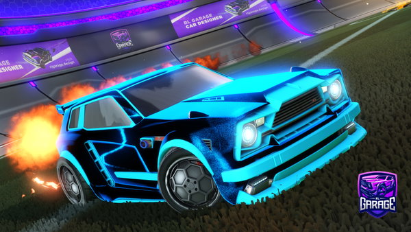 A Rocket League car design from Glodgarr