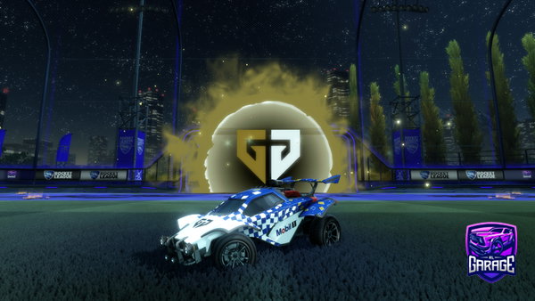 A Rocket League car design from R2_Fishy