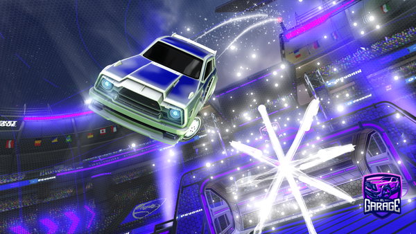 A Rocket League car design from ggsiuu