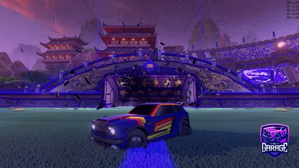 A Rocket League car design from Voxels_RL