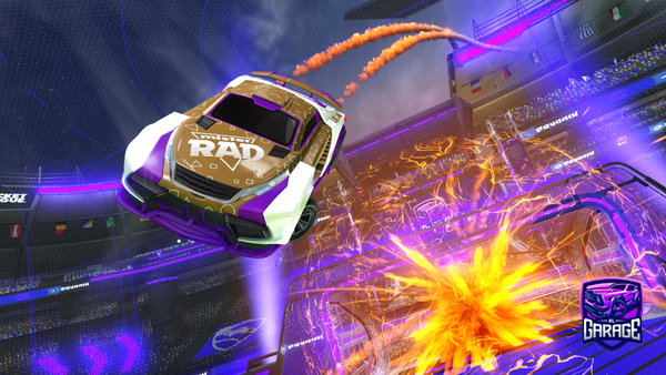 A Rocket League car design from liam51