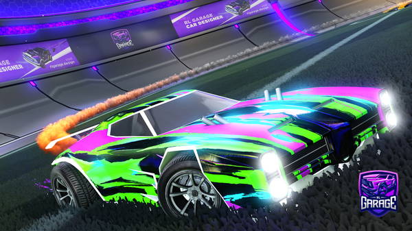 A Rocket League car design from NO_WAY_LOOK_I