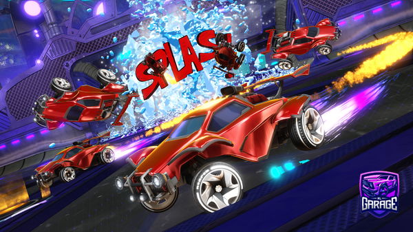 A Rocket League car design from N1TROUSSS