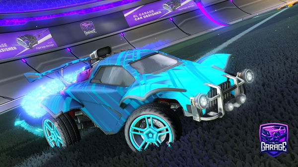 A Rocket League car design from HazemWael