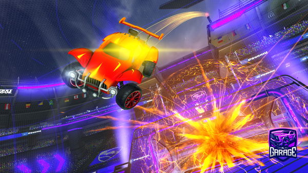 A Rocket League car design from YOUmurfagjdhdhdi