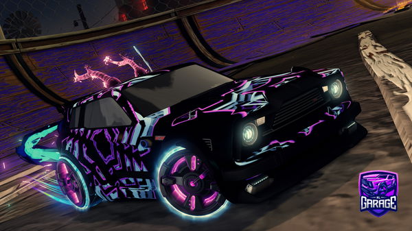 A Rocket League car design from abspielen